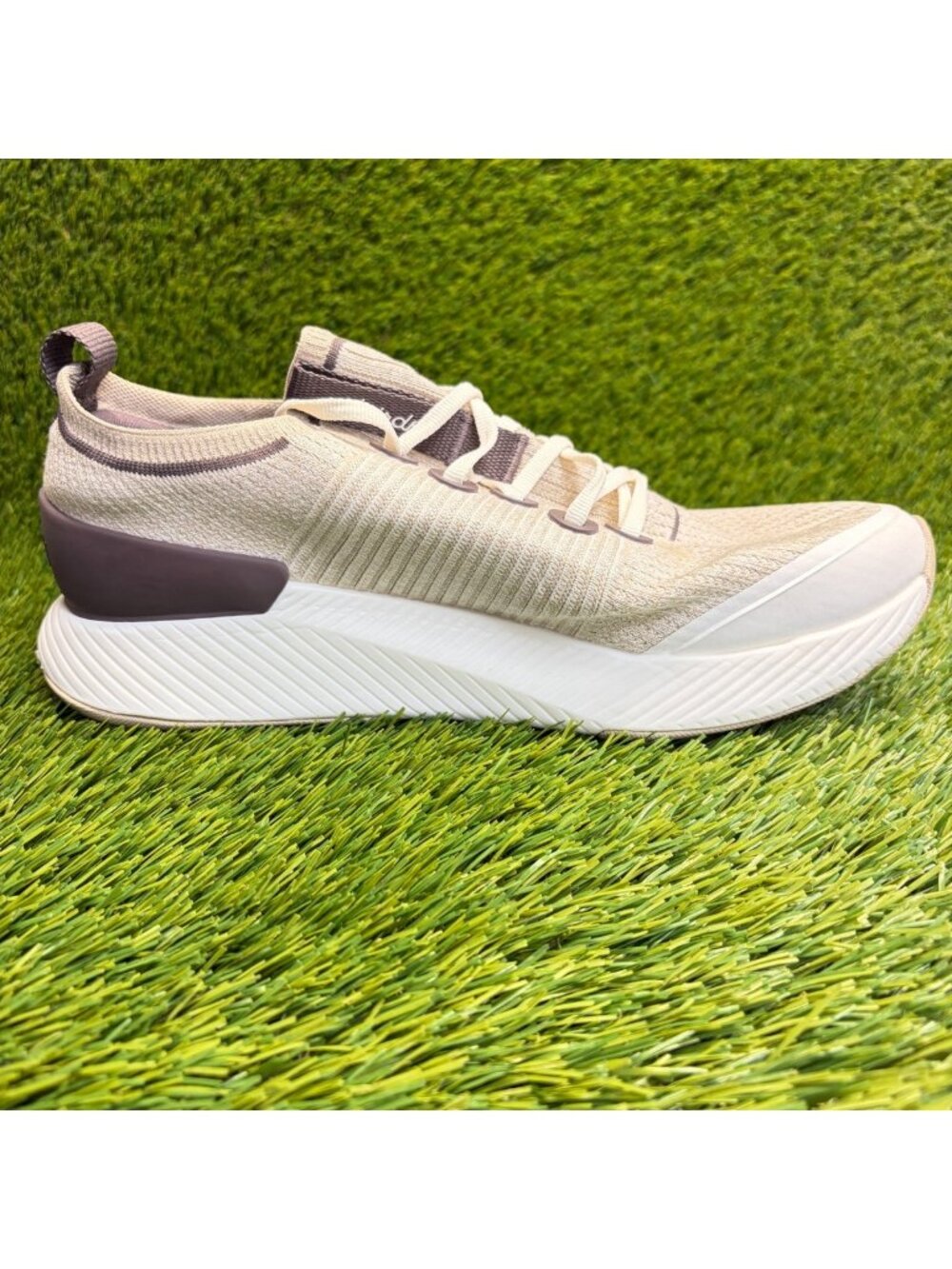 Allbirds Tree Glider Womens Size 10 Beige Brown Athletic Running Shoes Sneakers - Picture 4 of 12